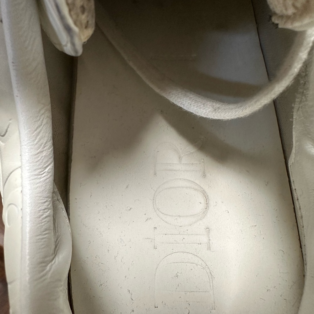 Dior B01 Oblique Emboss Sneakers Authentic size 9.5 Men’s Excellent Condition - Picture 6 of 6